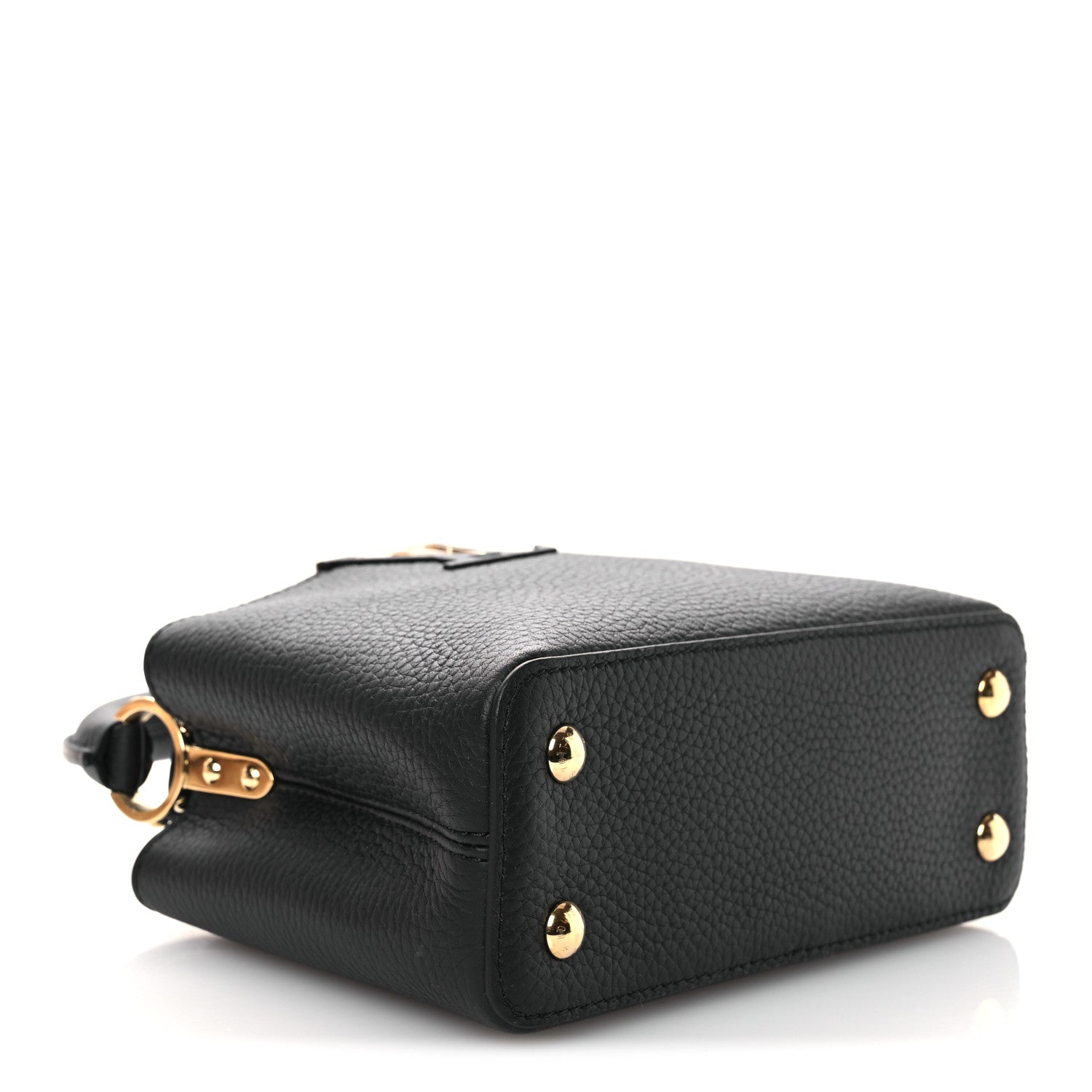Louis Vuitton Taurillon Mini Capucines Black