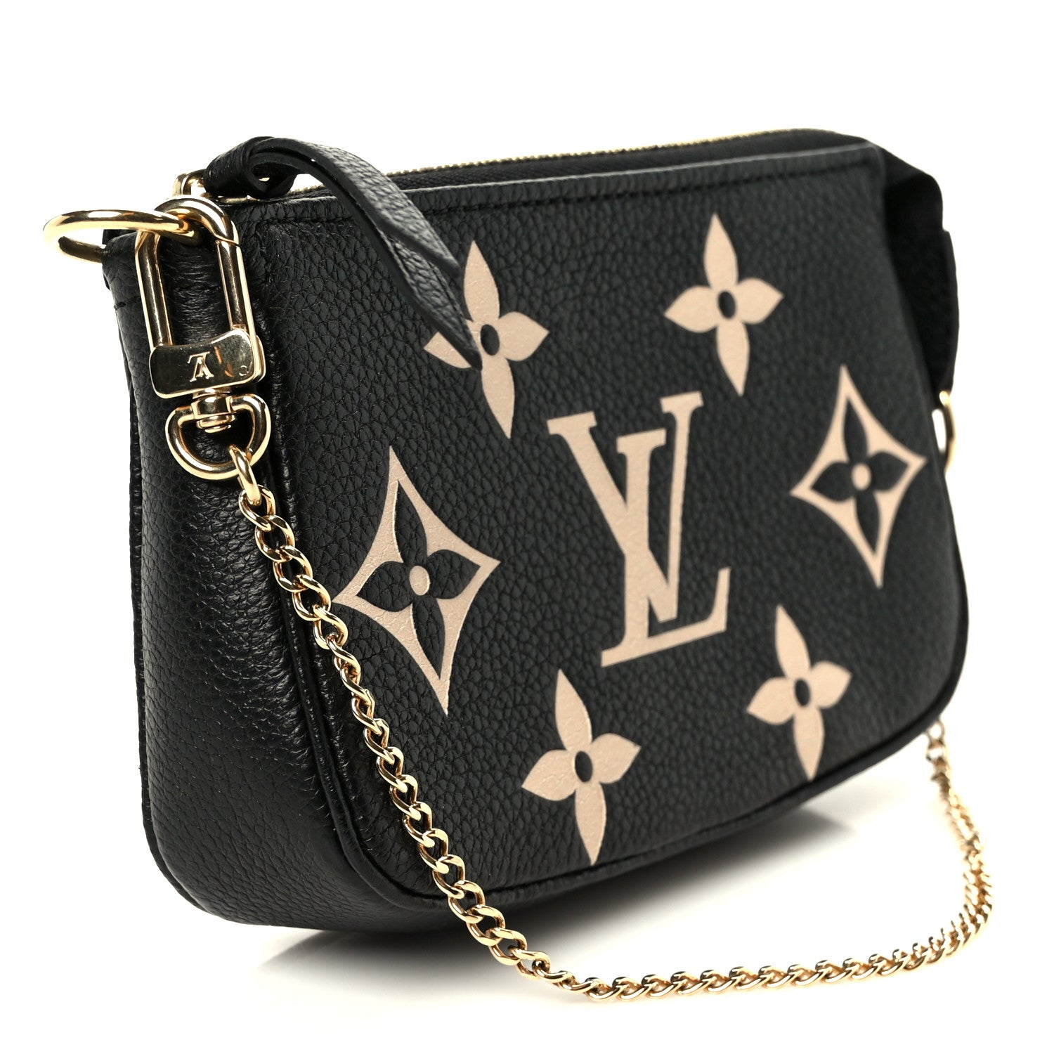 Louis Vuitton Empreinte Monogram Giant Mini Pochette Accessories Black