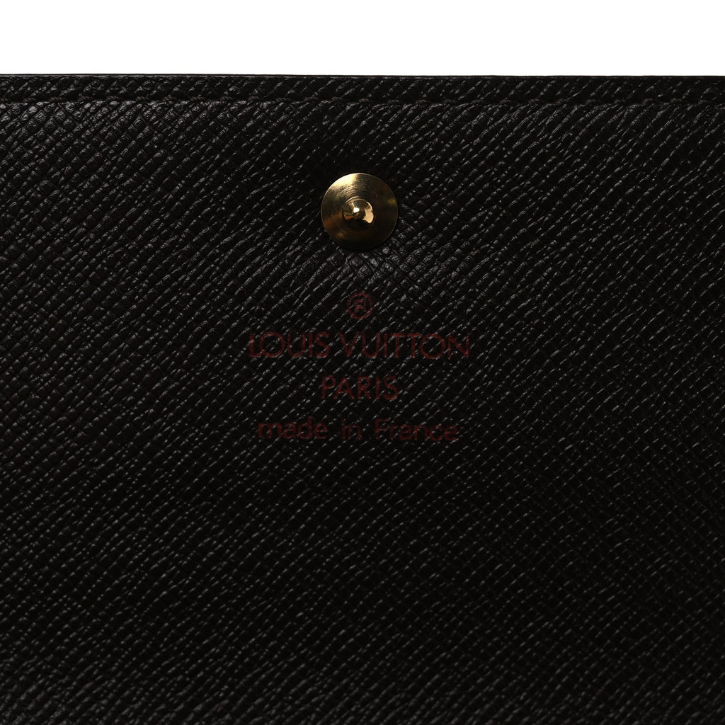 Louis Vuitton Damier Ebene Porte Tresor Etui Papier Wallet