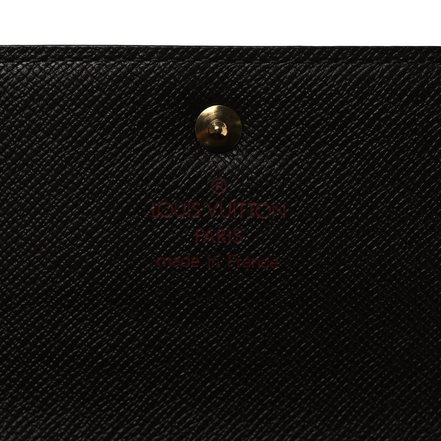 Louis Vuitton Damier Ebene Porte Tresor Etui Papier Wallet