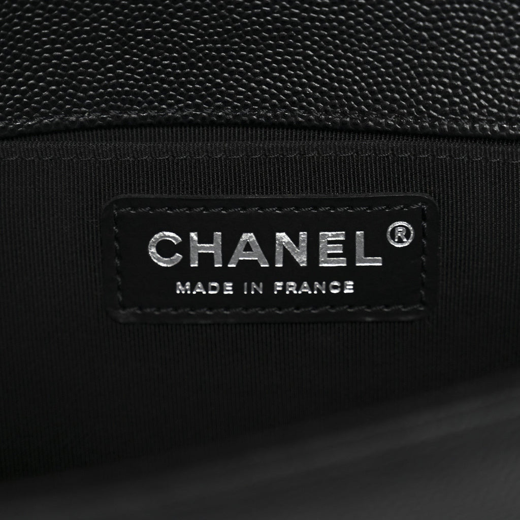 Chanel Caviar Quilted Small Boy Flap Black