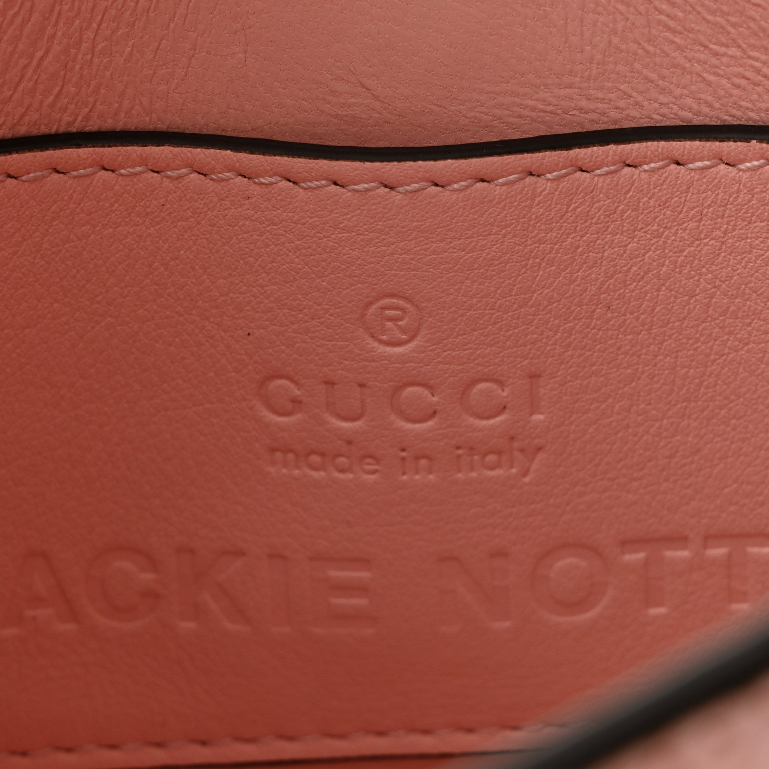 Gucci Snakeskin Mini Jackie Notte Bag Pink