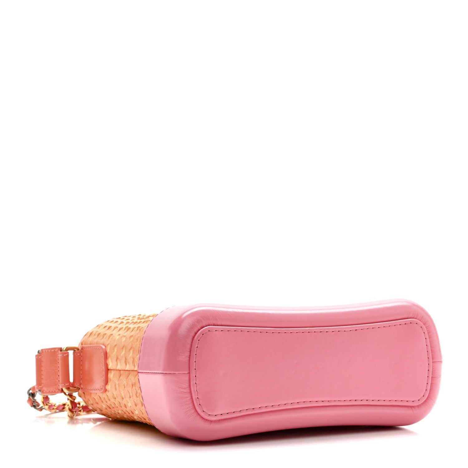 Chanel Snakeskin Small Gabrielle Hobo Pink