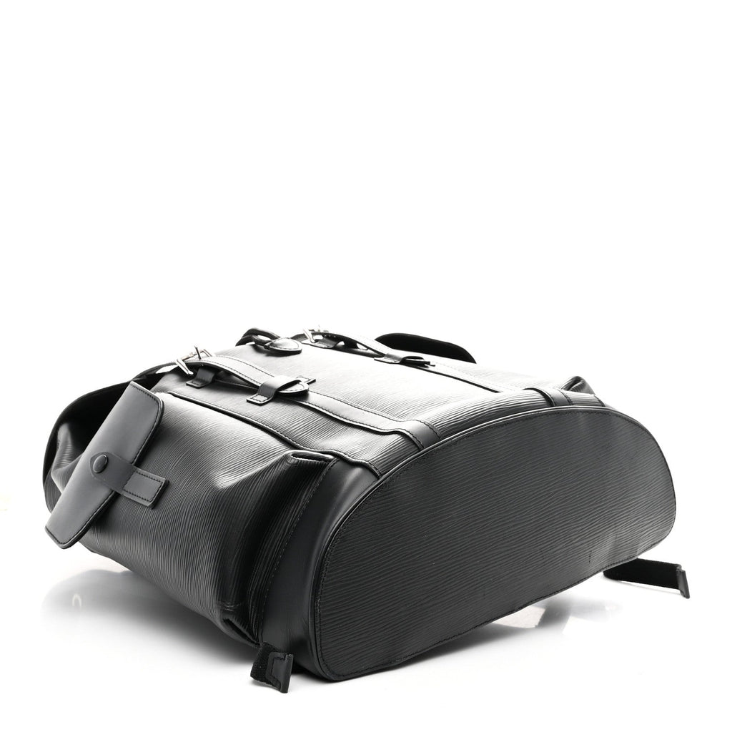 Louis Vuitton Epi Christopher Backpack PM Black
