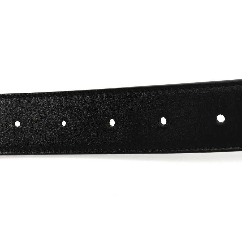 Gucci Calfskin Double G 30mm Belt 90 36 Black