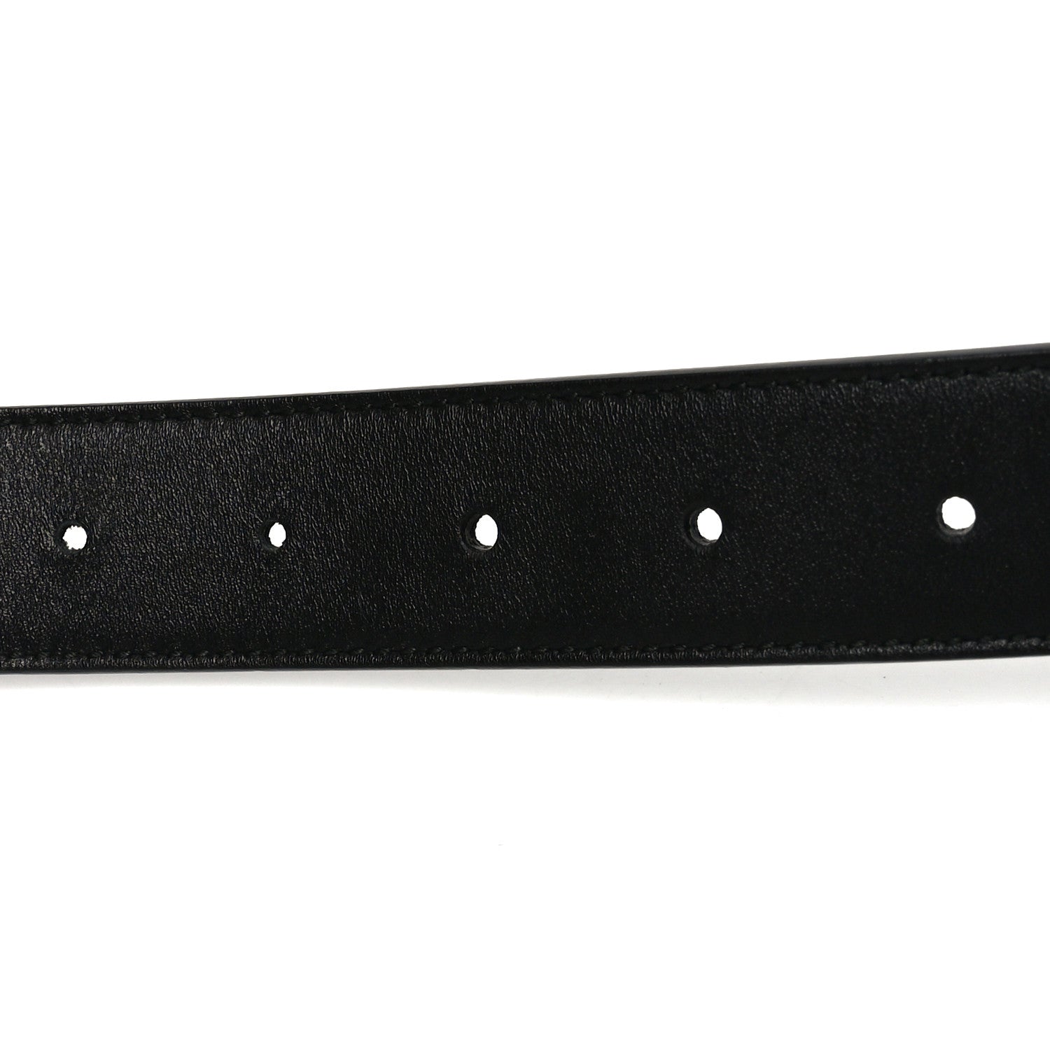 Gucci Calfskin Double G 30mm Belt 90 36 Black