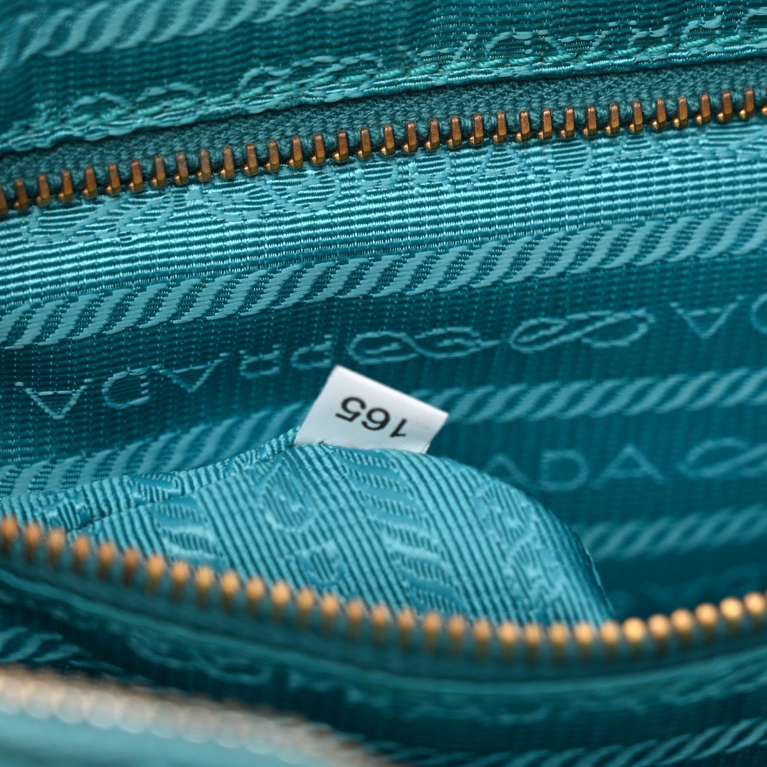 Prada Tessuto Nylon Saffiano Crossbody Bag Turchese