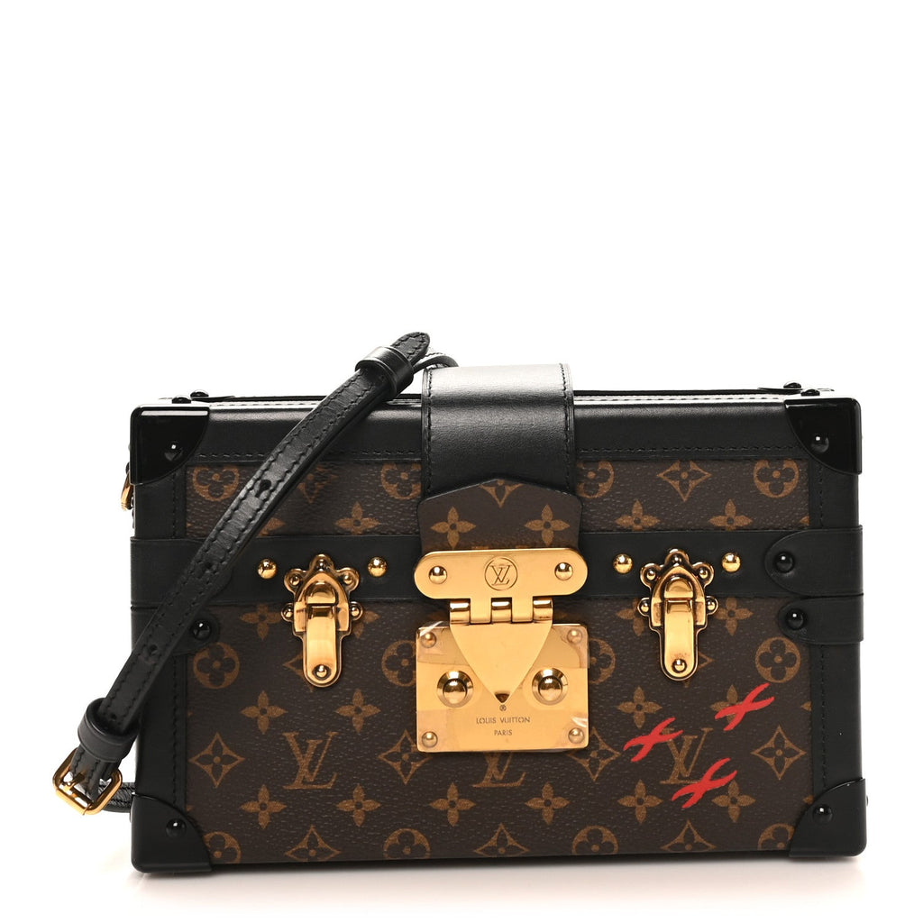 Louis Vuitton Monogram Petite Malle Black