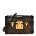 Louis Vuitton Monogram Petite Malle Black