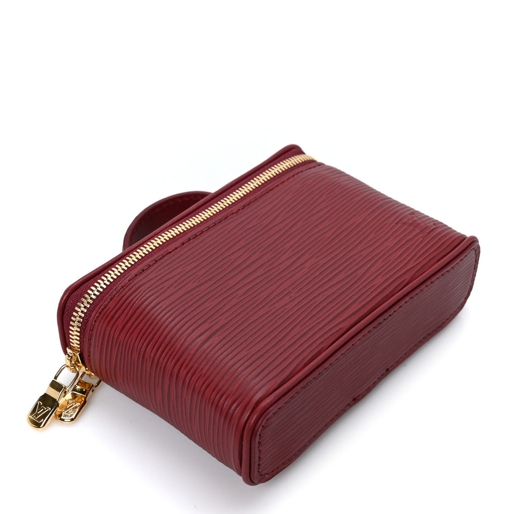 Louis Vuitton Epi Nice Beauty Monogram Rouge
