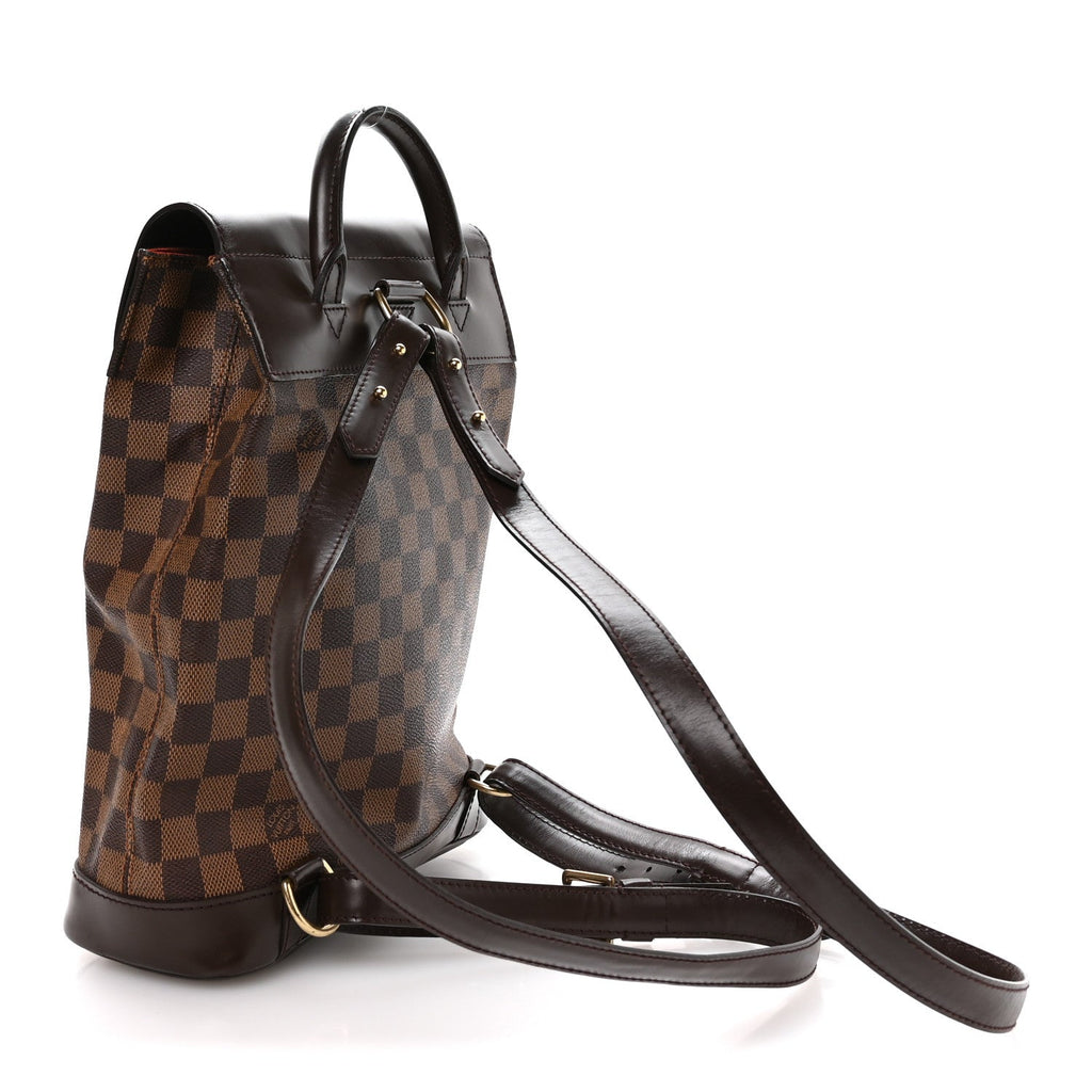 Louis Vuitton Damier Ebene Soho Backpack