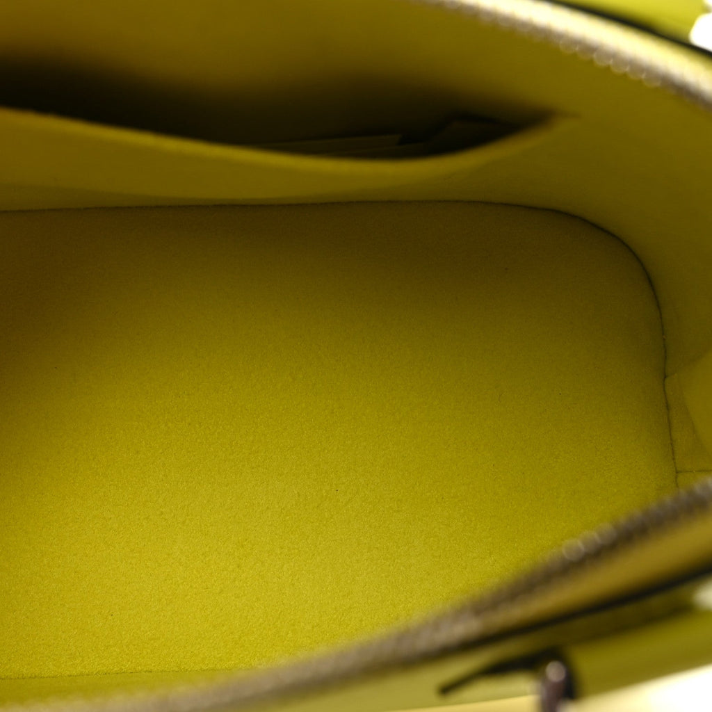 Louis Vuitton Epi Jacquard Alma BB Yellow Citron