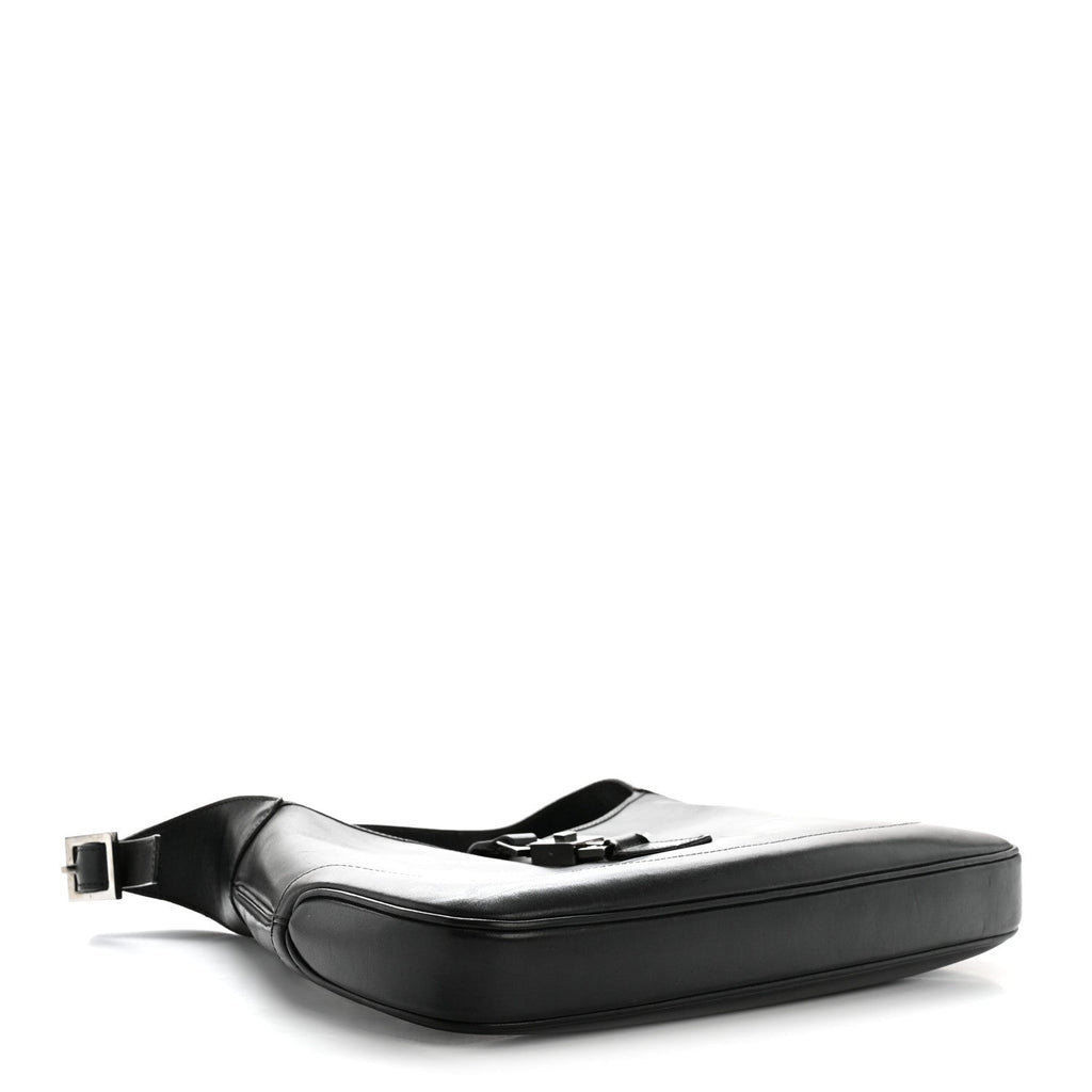 Gucci Calfskin Small Jackie O Hobo Black