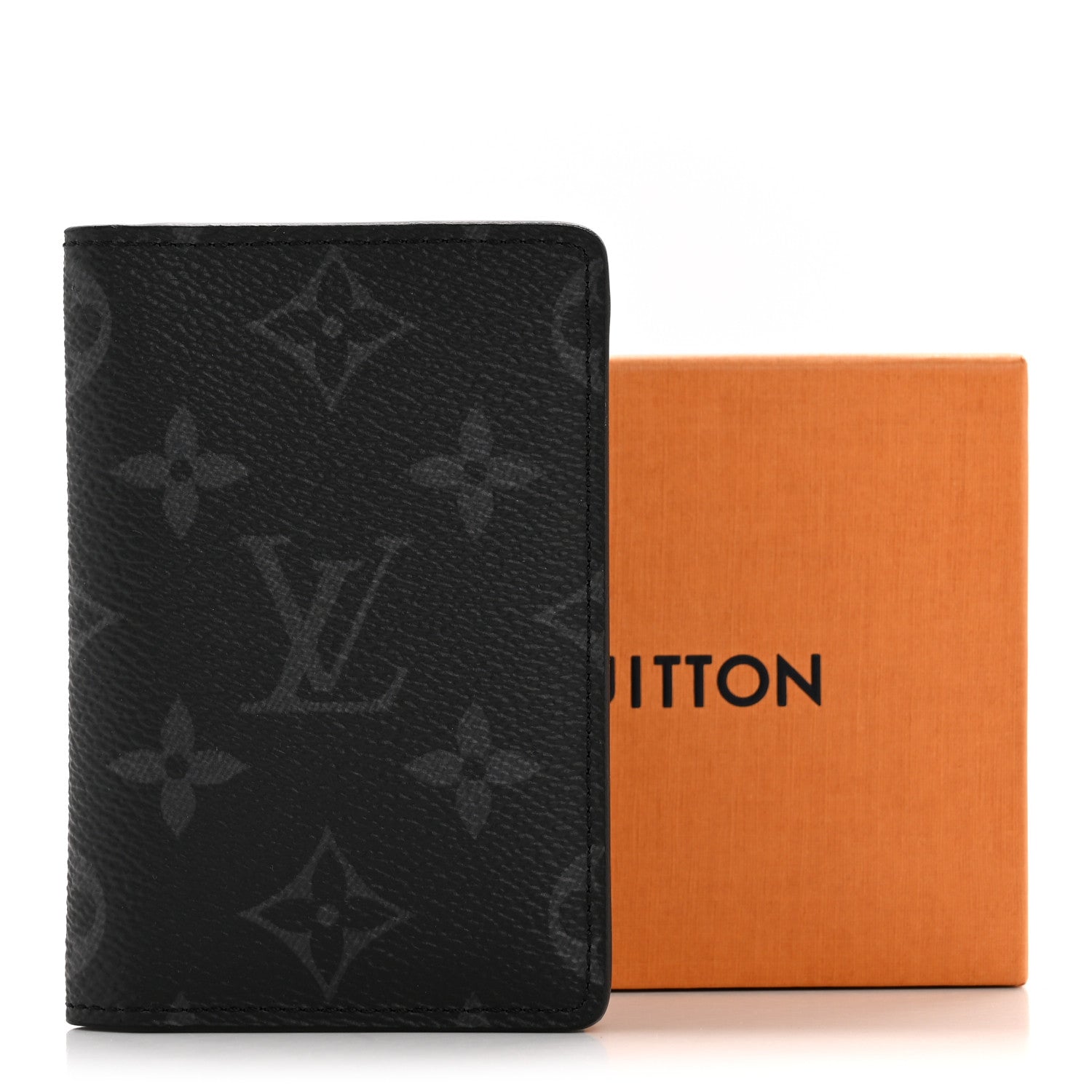 Louis Vuitton Monogram Eclipse Pocket Organizer NM