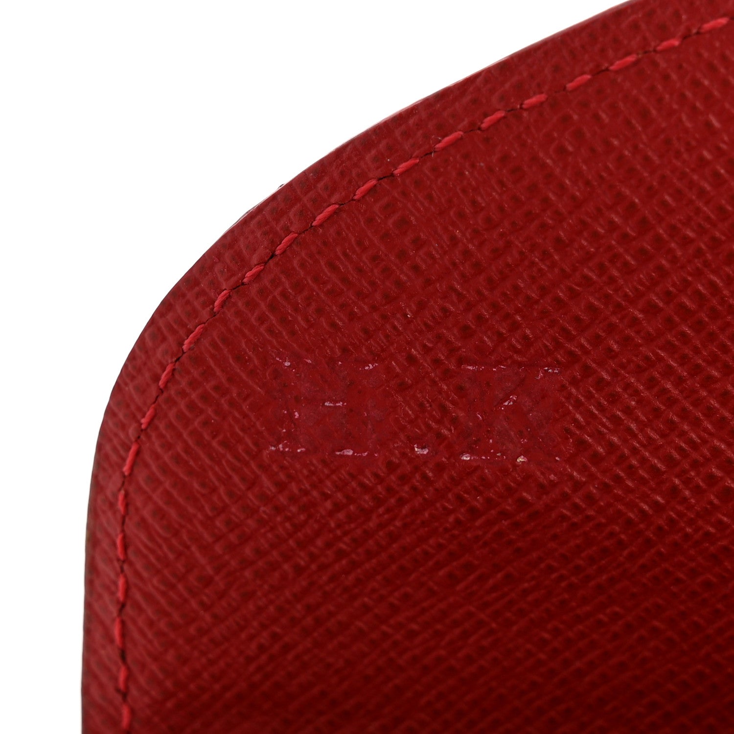 Louis Vuitton Damier Ebene Caissa Wallet Cherry