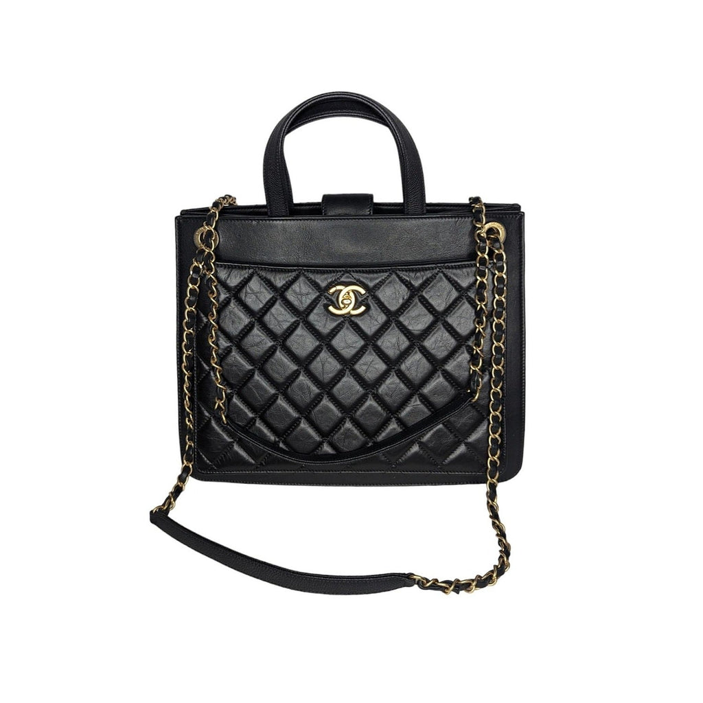 Chanel bag 2019 CC Turn Lock Shopper Tote