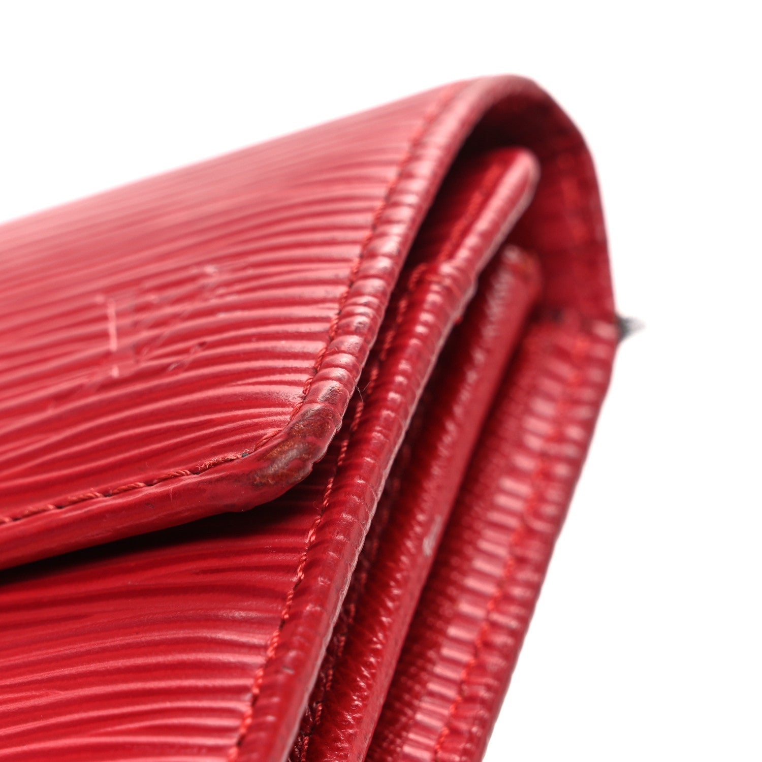 Louis Vuitton Epi Sarah Wallet Castillan Red