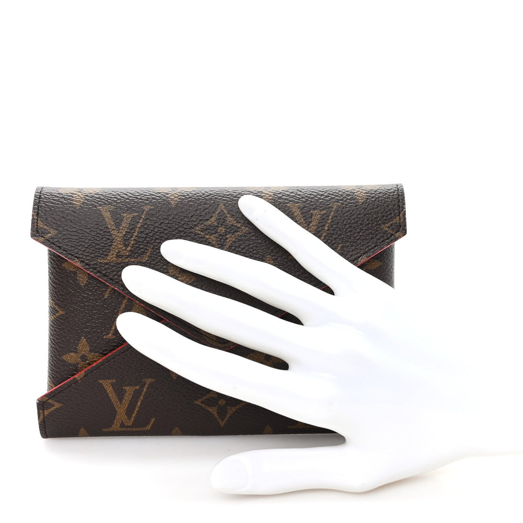 Louis Vuitton Monogram Medium Kirigami Pochette Insert Coquelicot