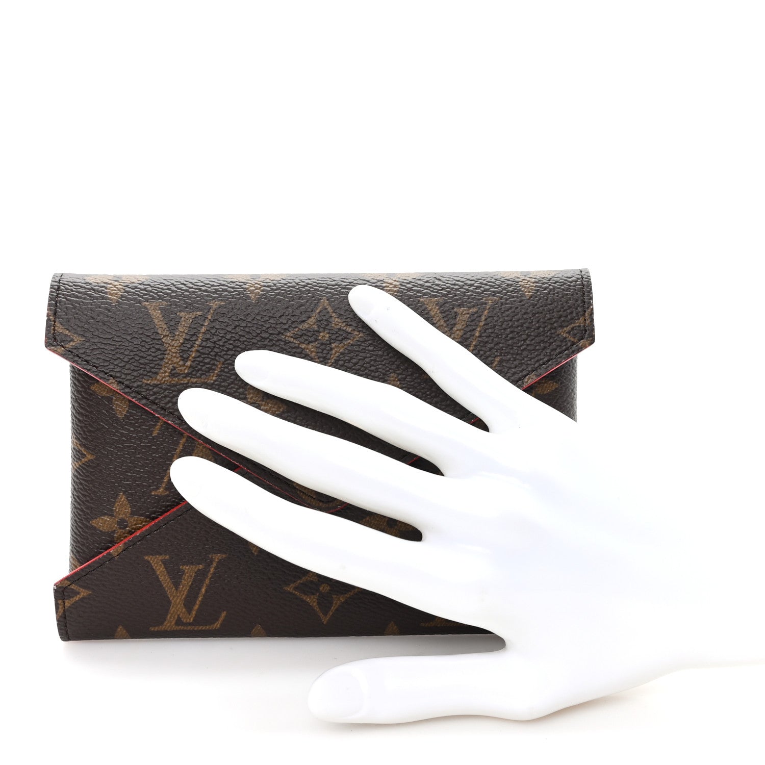 Louis Vuitton Monogram Medium Kirigami Pochette Insert Coquelicot