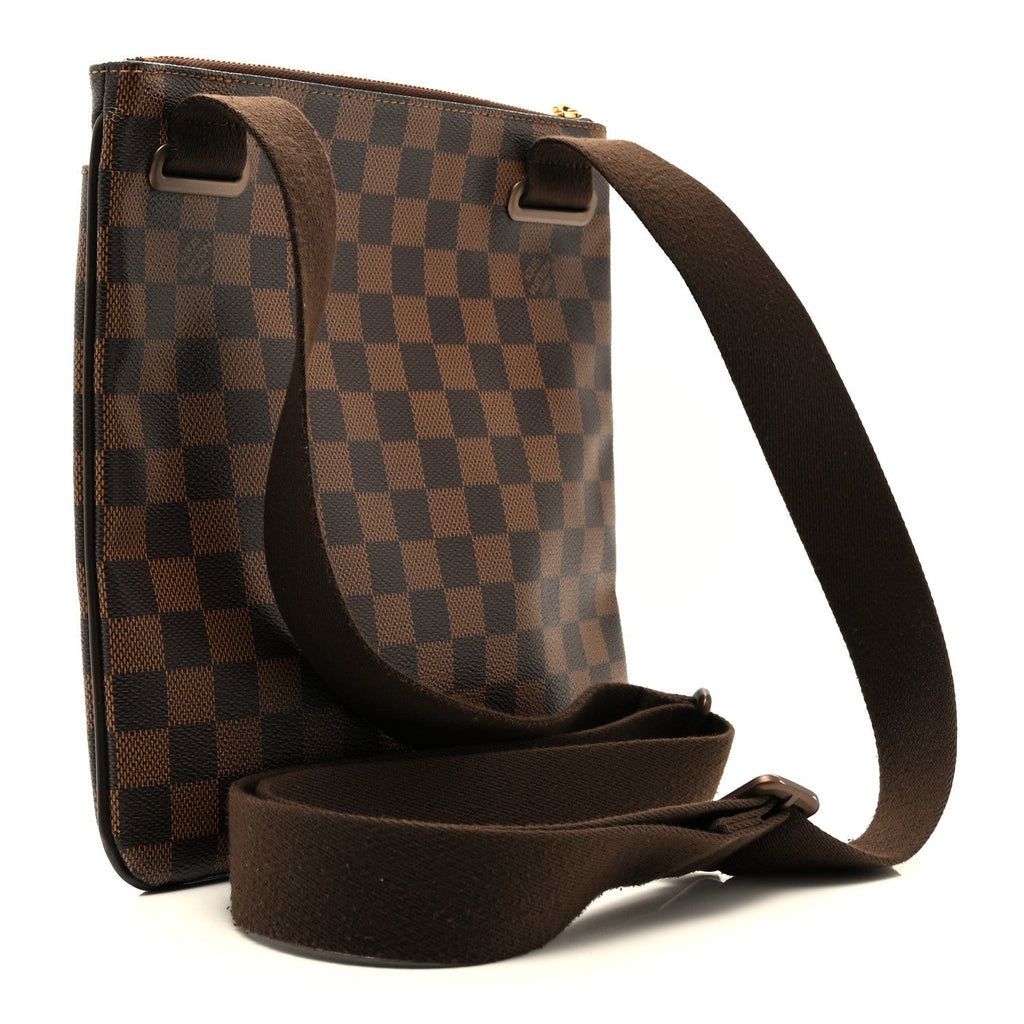 Louis Vuitton Damier Ebene Brooklyn Flat Pochette