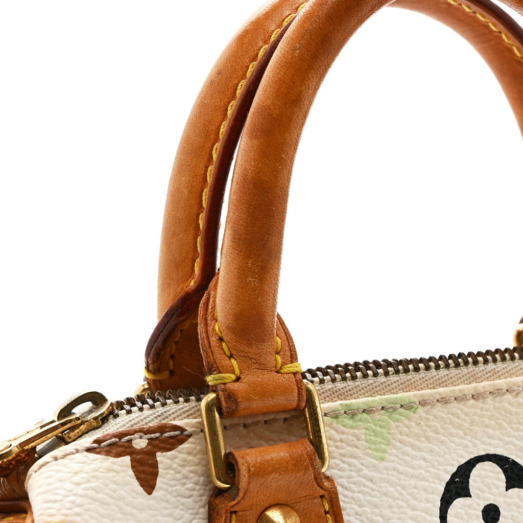 Louis Vuitton Monogram Multicolor Mini Sac HL Speedy White