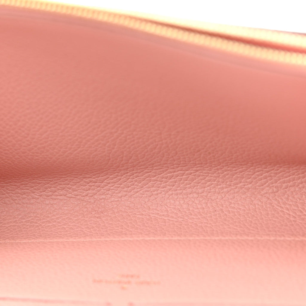 Louis Vuitton Empreinte Vavin Chain Wallet Rose Poudre