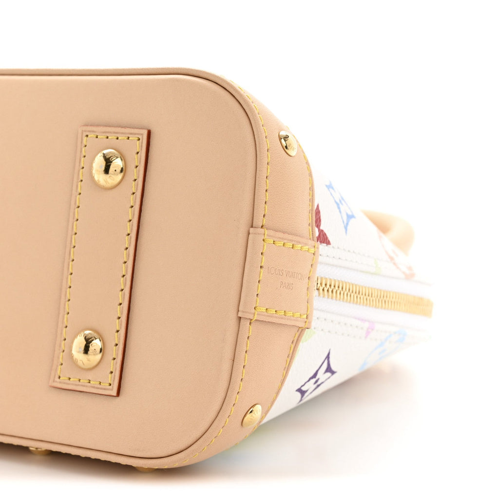 Louis Vuitton LV x TM Monogram Multicolor Alma BB White