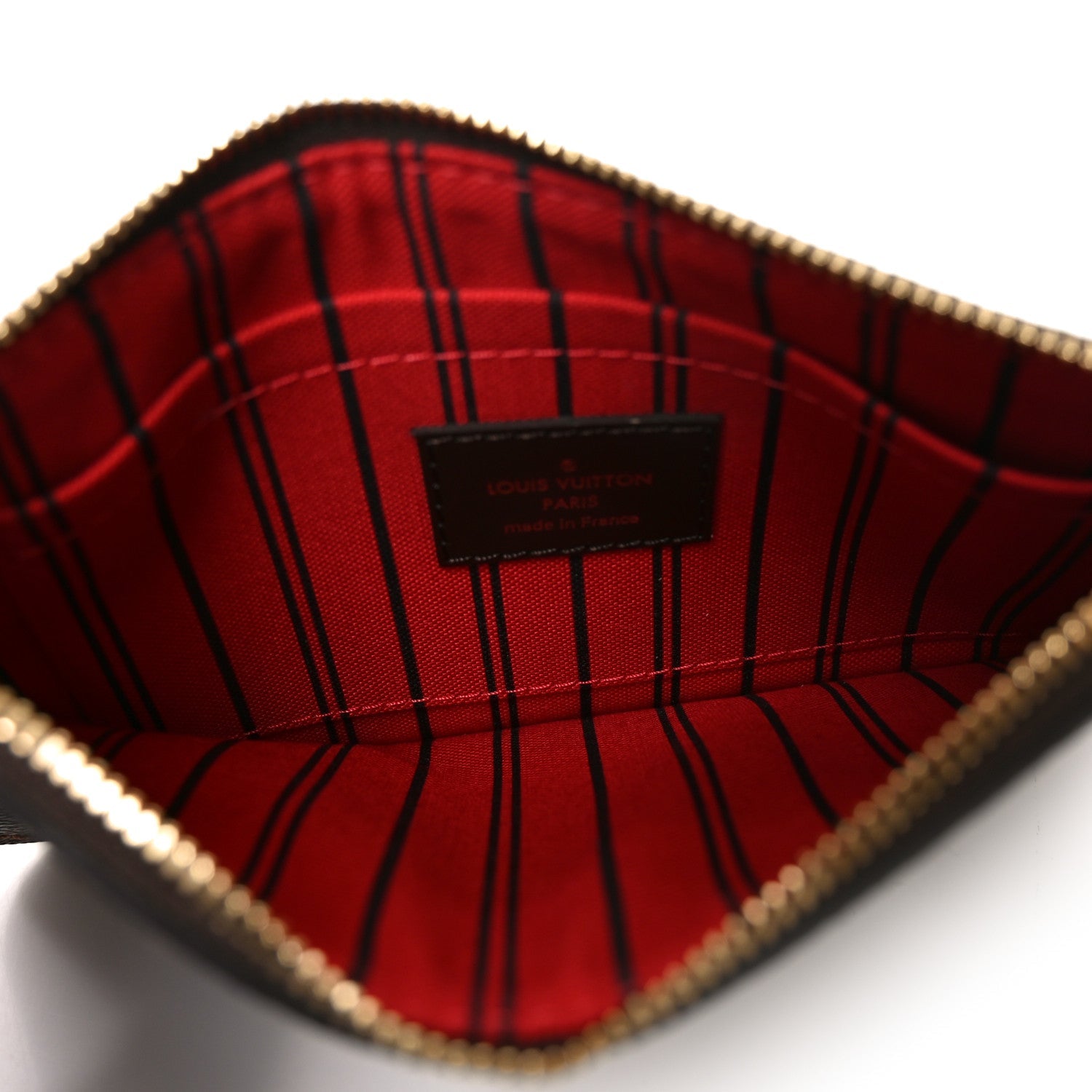 Louis Vuitton Damier Ebene Neverfull PM Pochette