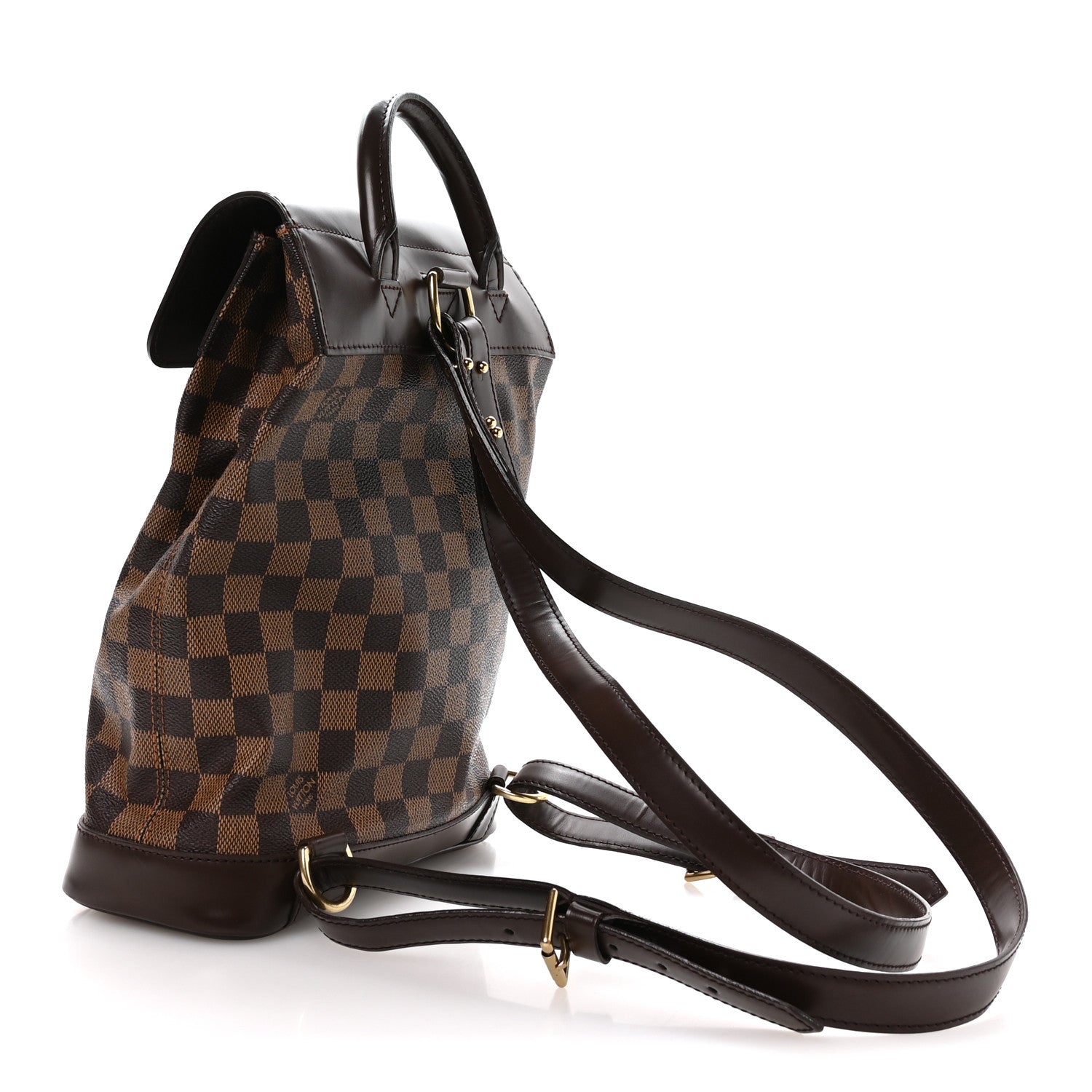 Louis Vuitton Damier Ebene Soho Backpack