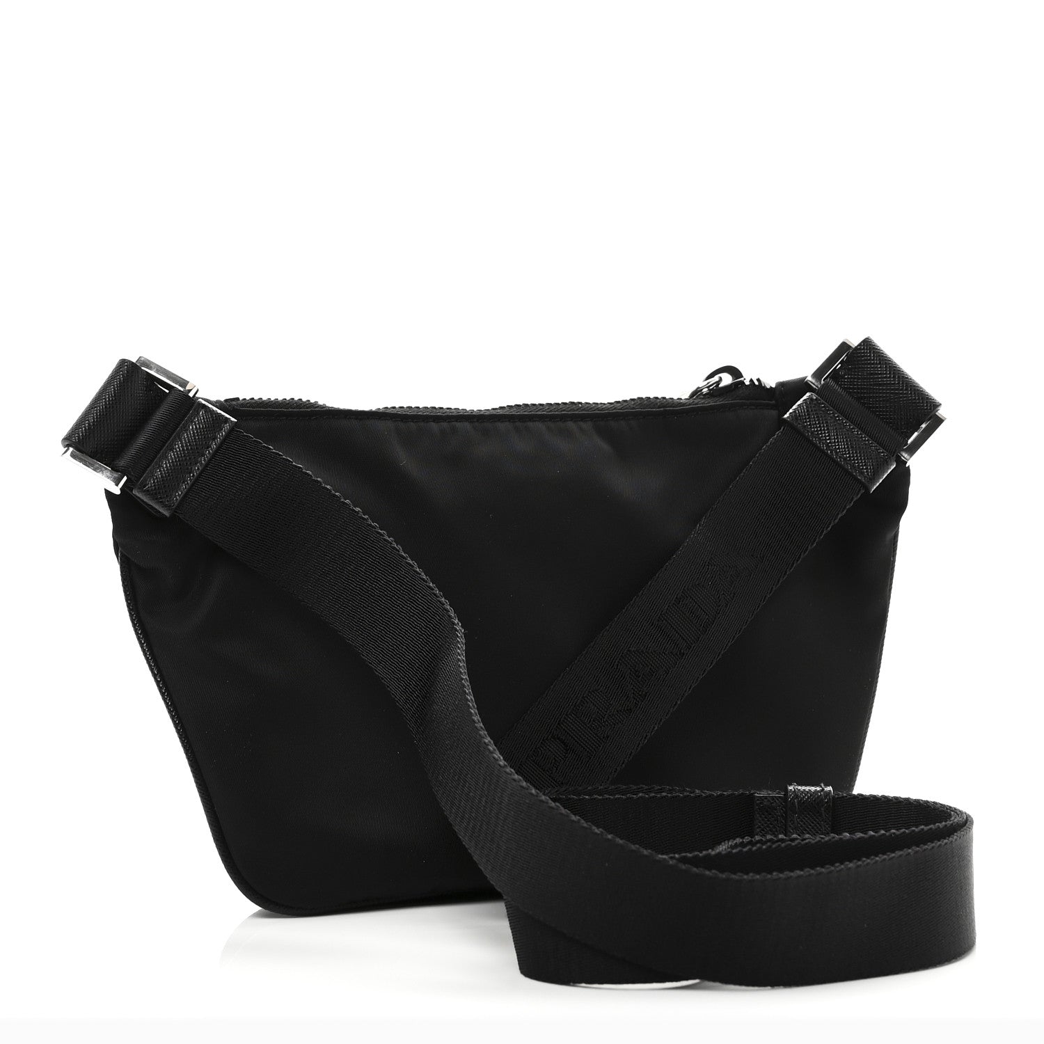 Prada Re-Nylon Saffiano Belt Bag Black