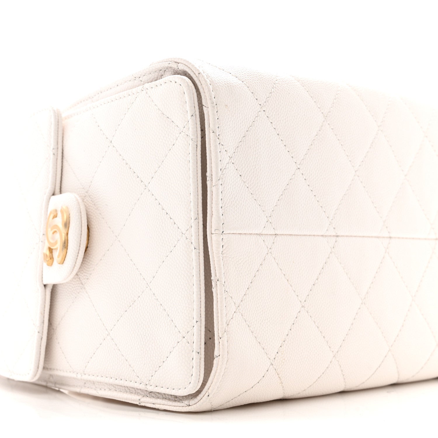 Chanel Caviar Quilted Small Chanel 25 Handbag White