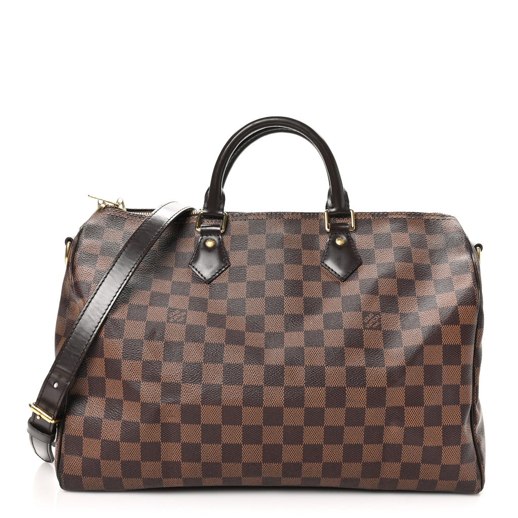 Louis Vuitton Damier Ebene Speedy Bandouliere 35