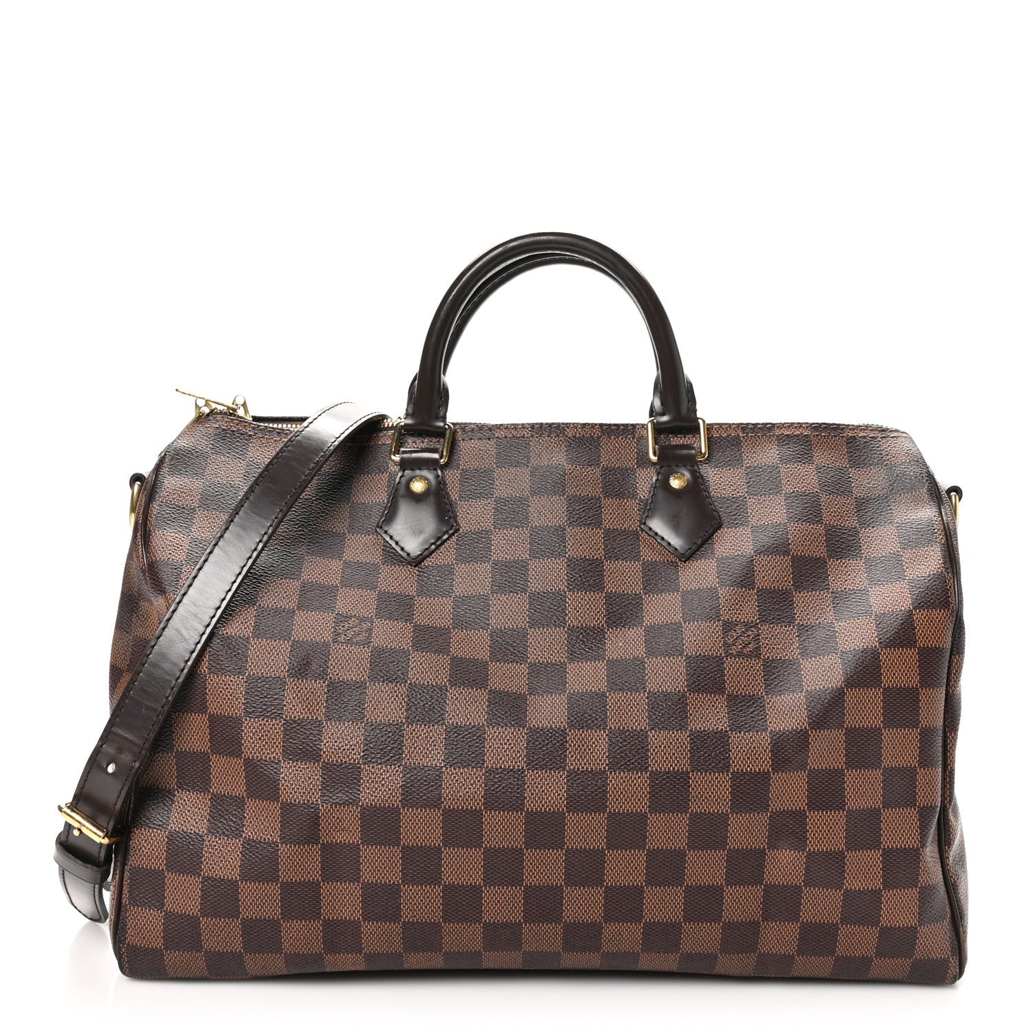 Louis Vuitton Damier Ebene Speedy Bandouliere 35