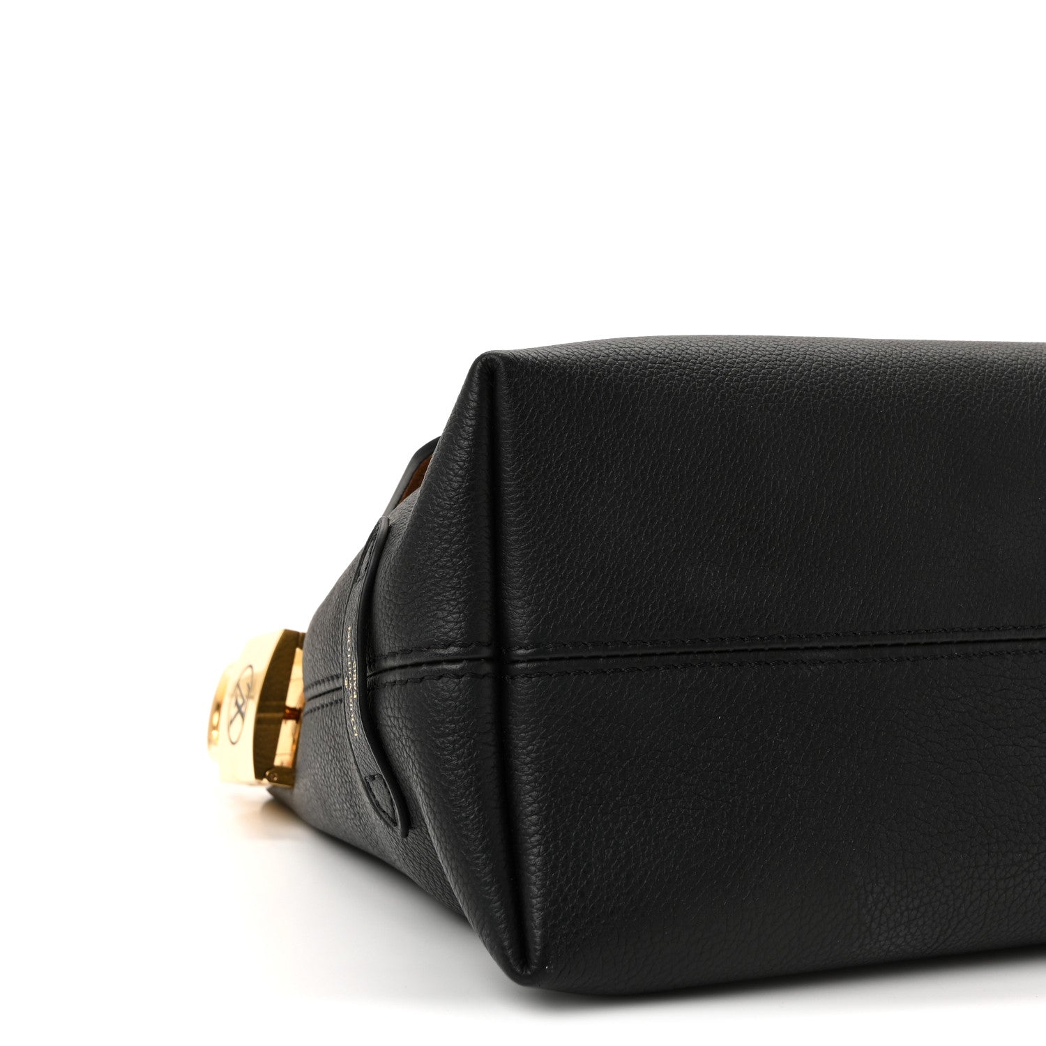 Louis Vuitton Grained Calfskin Low Key Messenger Black
