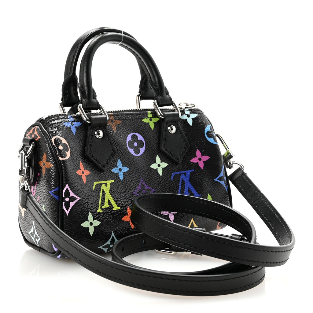 Louis Vuitton LV X TM Monogram Multicolor Nano Speedy Black