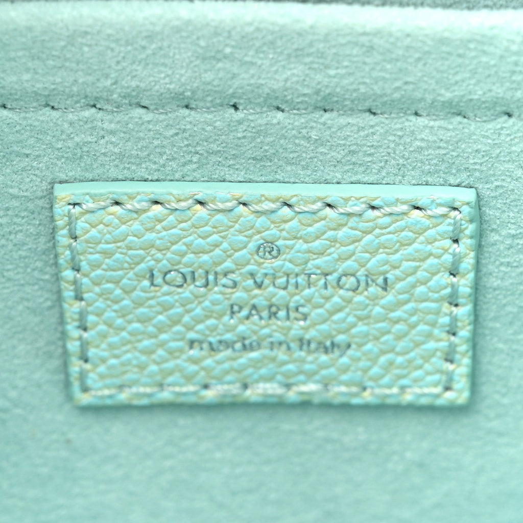 Louis Vuitton Empreinte Monogram Summer Stardust Speedy 20 Water Green
