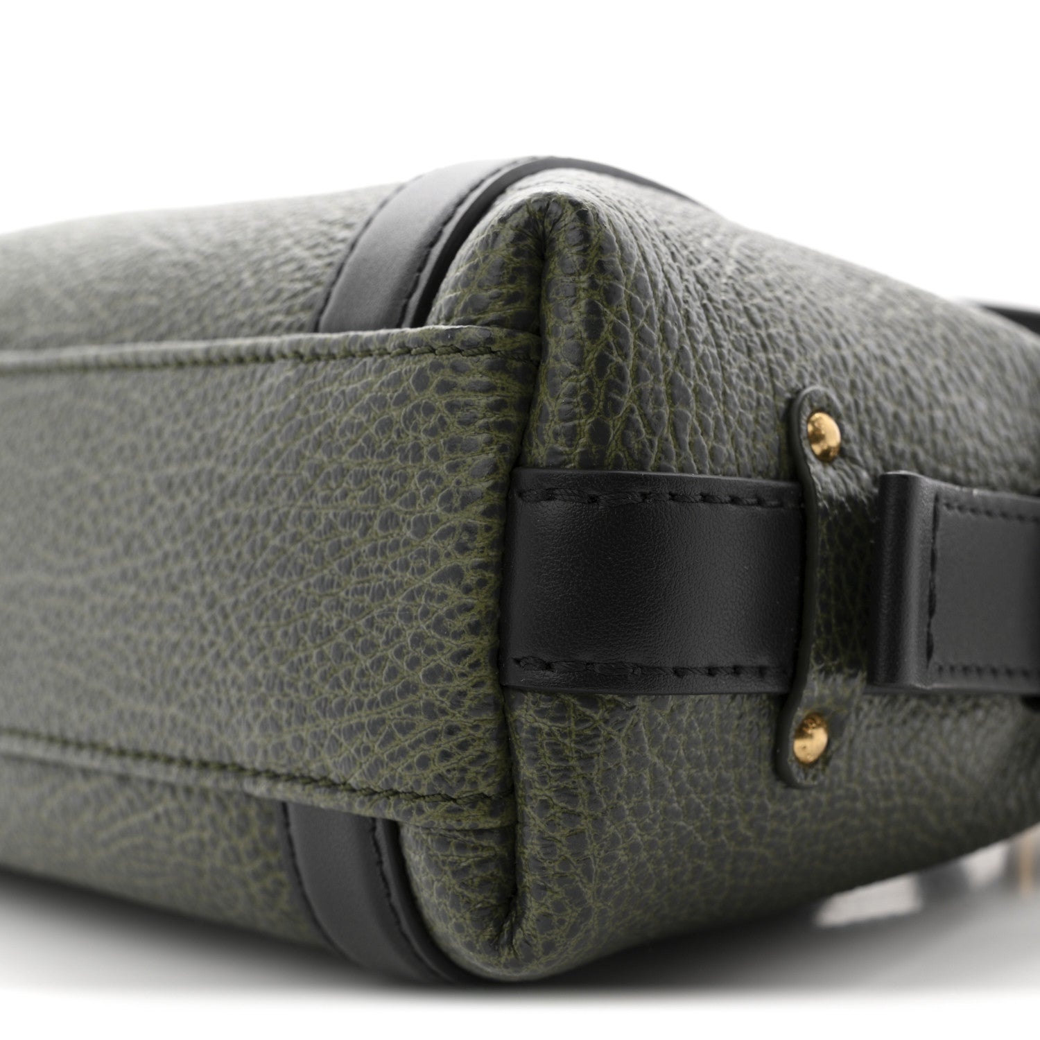 Louis Vuitton Lambskin Nano Biker Khaki
