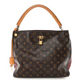 Louis Vuitton Monogram Python Ostrich Gaia Bordeaux