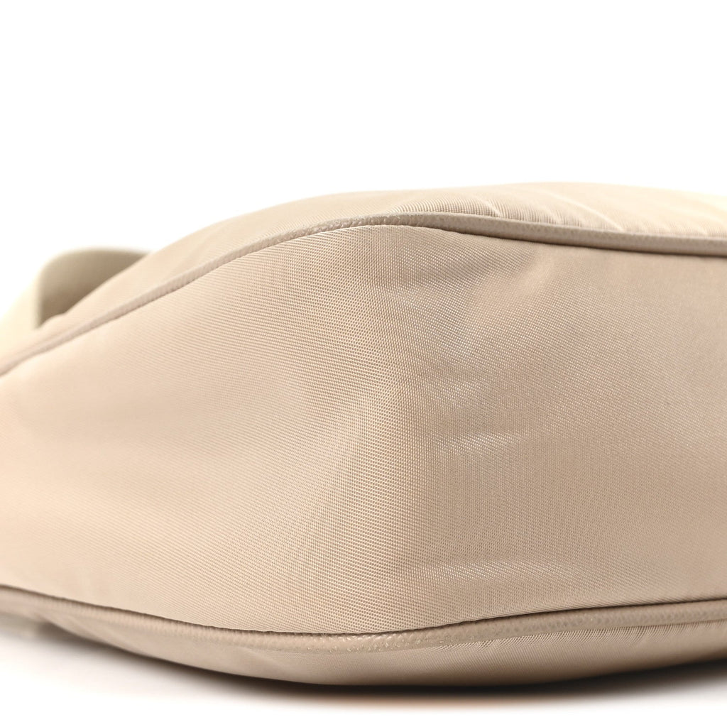 Prada Nylon Re-Edition 2005 Shoulder Bag Cammeo