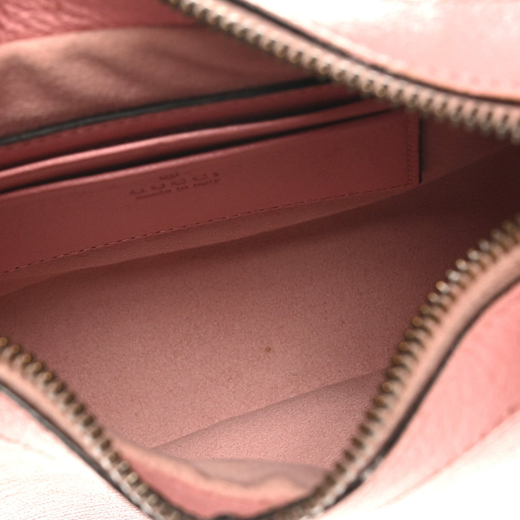 Gucci Goatskin Small Aphrodite Shoulder Bag Wild Rose
