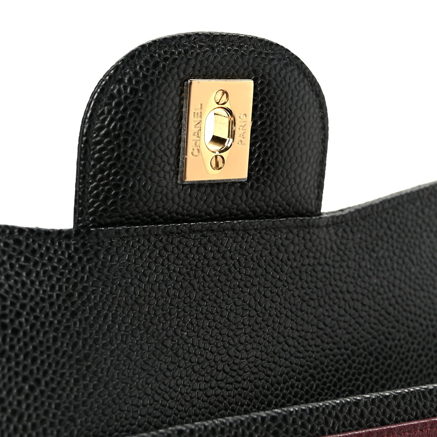 Chanel Caviar Quilted Jumbo Double Flap Black