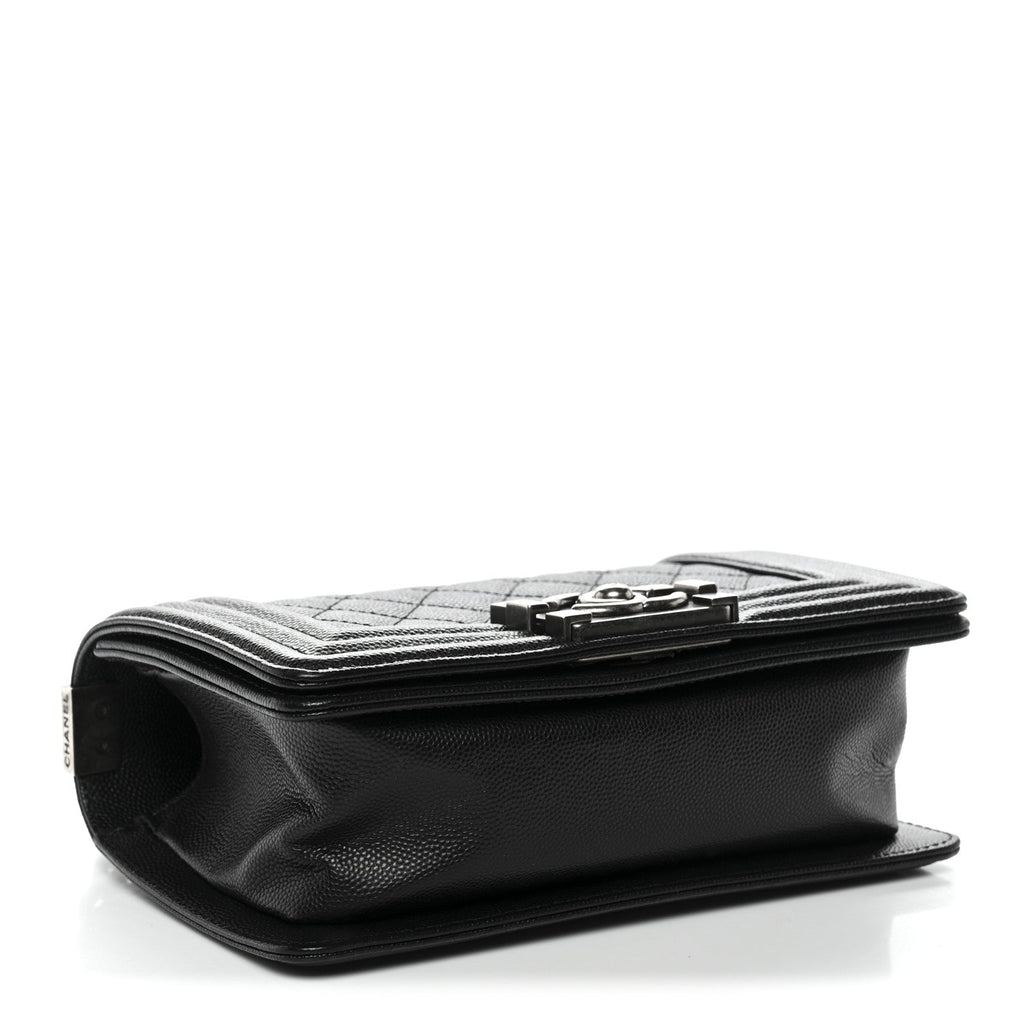 Chanel Caviar Quilted Small Boy Flap Black