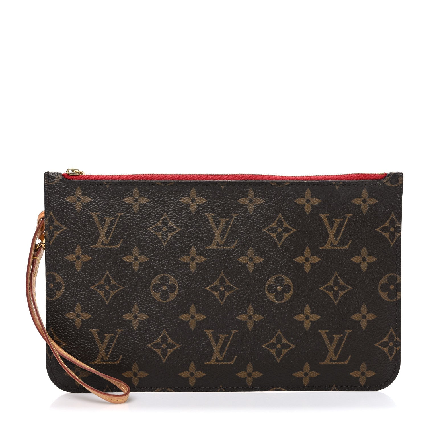 Louis Vuitton Monogram Neverfull MM GM Pochette Cherry