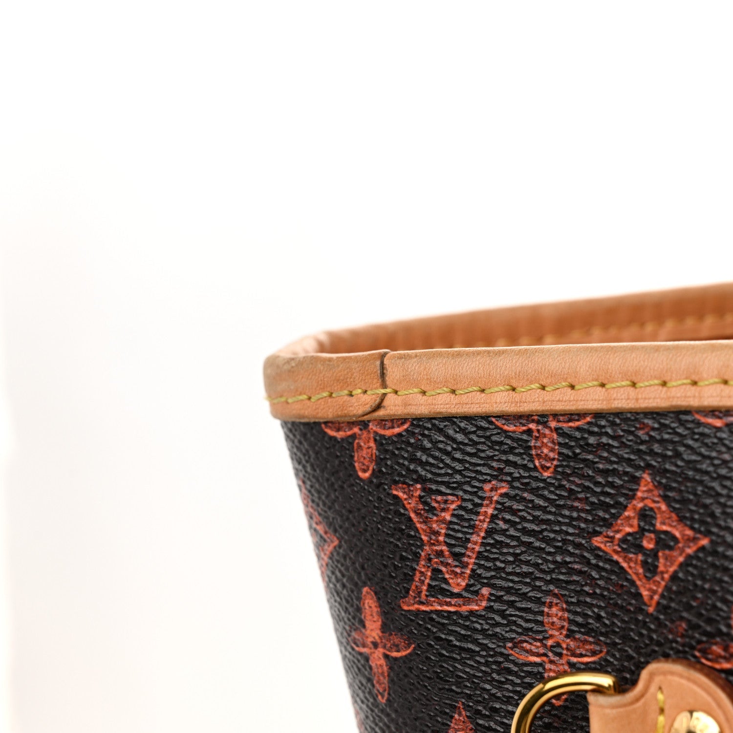 Louis Vuitton Catogram Neverfull MM Marron