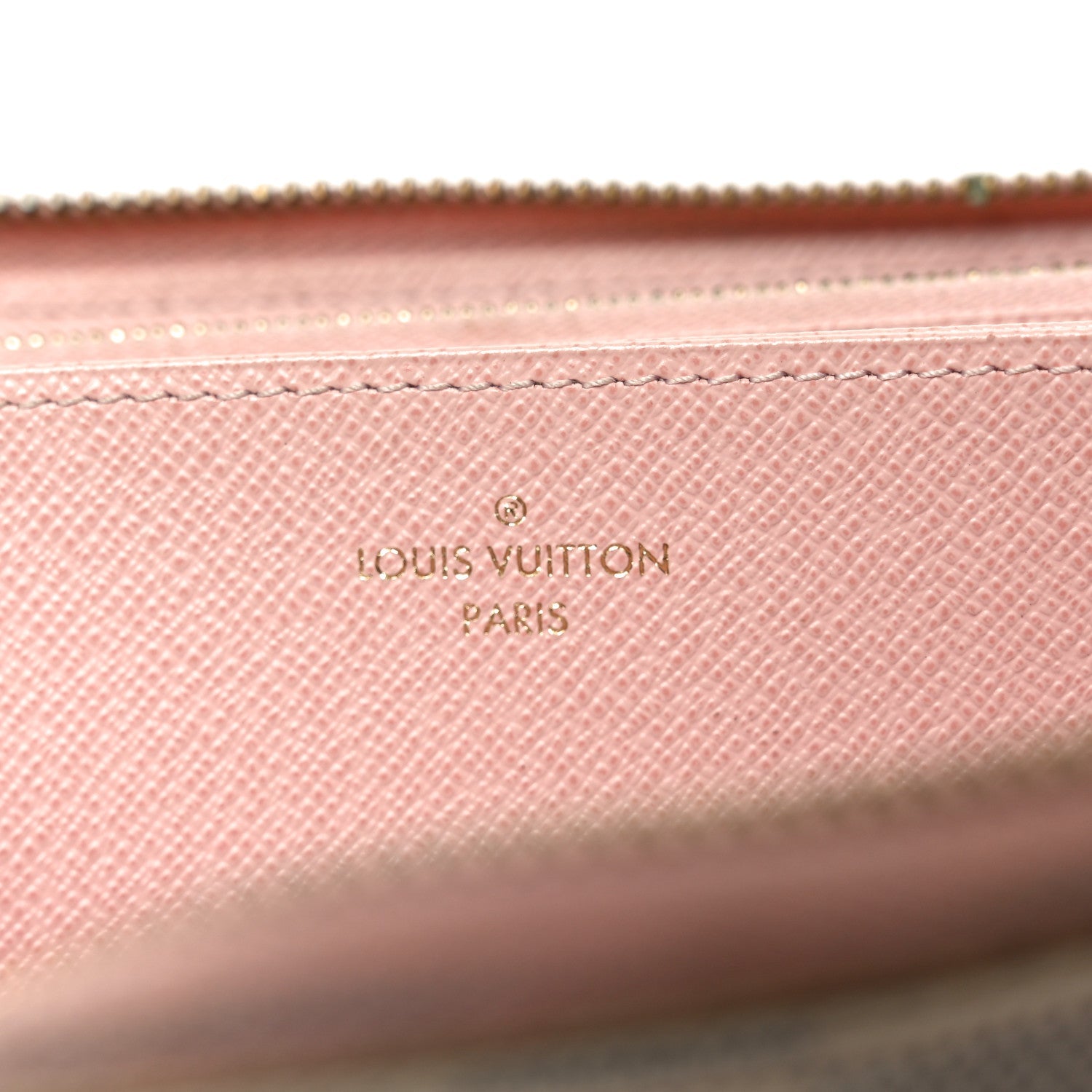 Louis Vuitton Damier Azur Zippy Wallet Rose Ballerine
