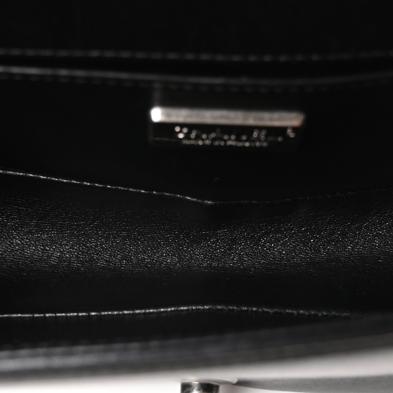 Chanel Galuchat Stingray Small Boy Flap Black