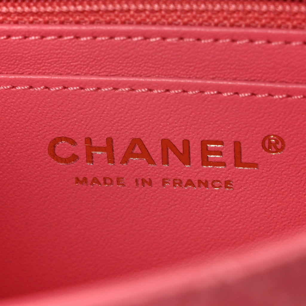 Chanel Aged Calfskin Quilted 2.55 Reissue Mini Flap Pink