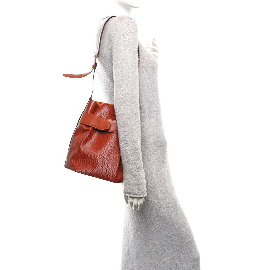 Louis Vuitton Epi Sac D'Epaule Kenyan Fawn