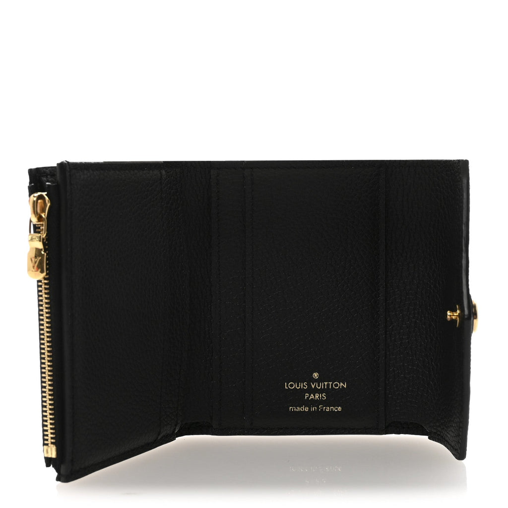 Louis Vuitton Empreinte Zoe Wallet Black