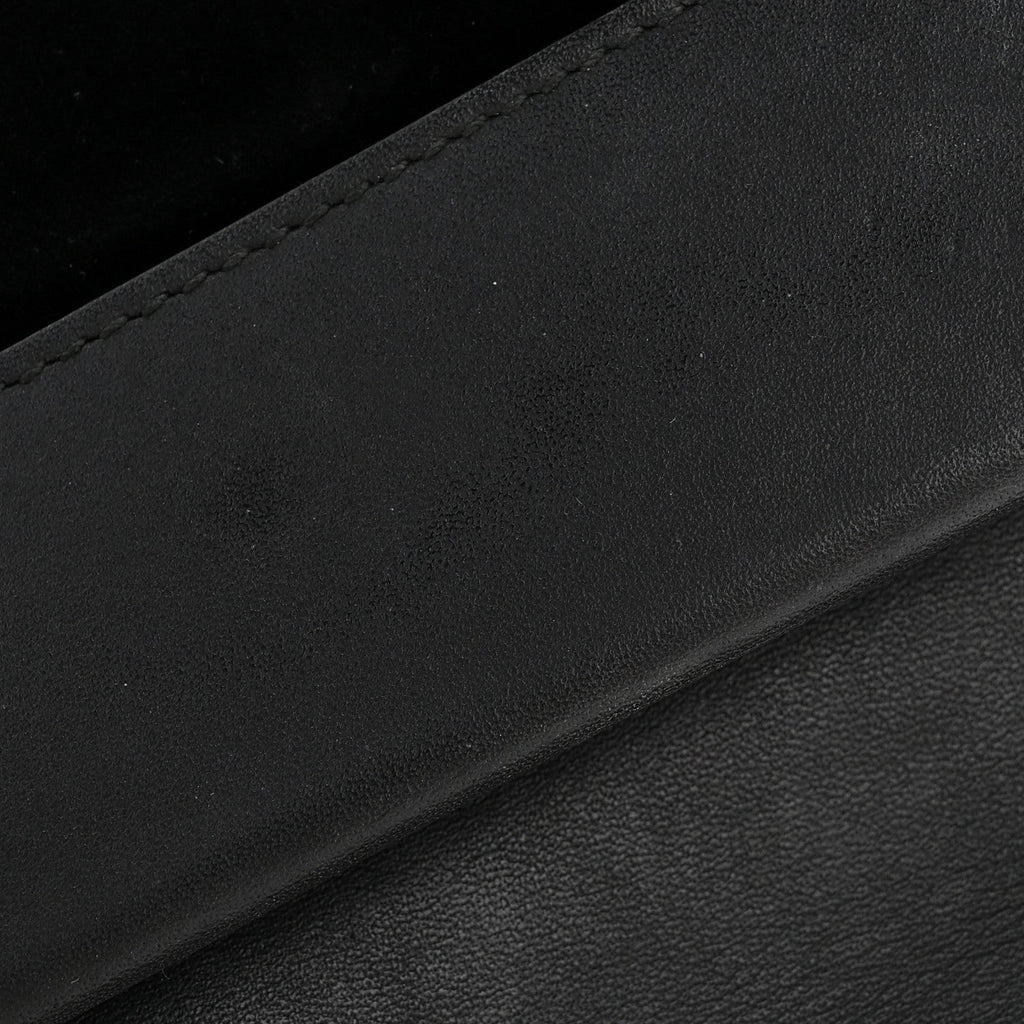 Gucci Velvet Super Mini Dionysus Shoulder Bag Black